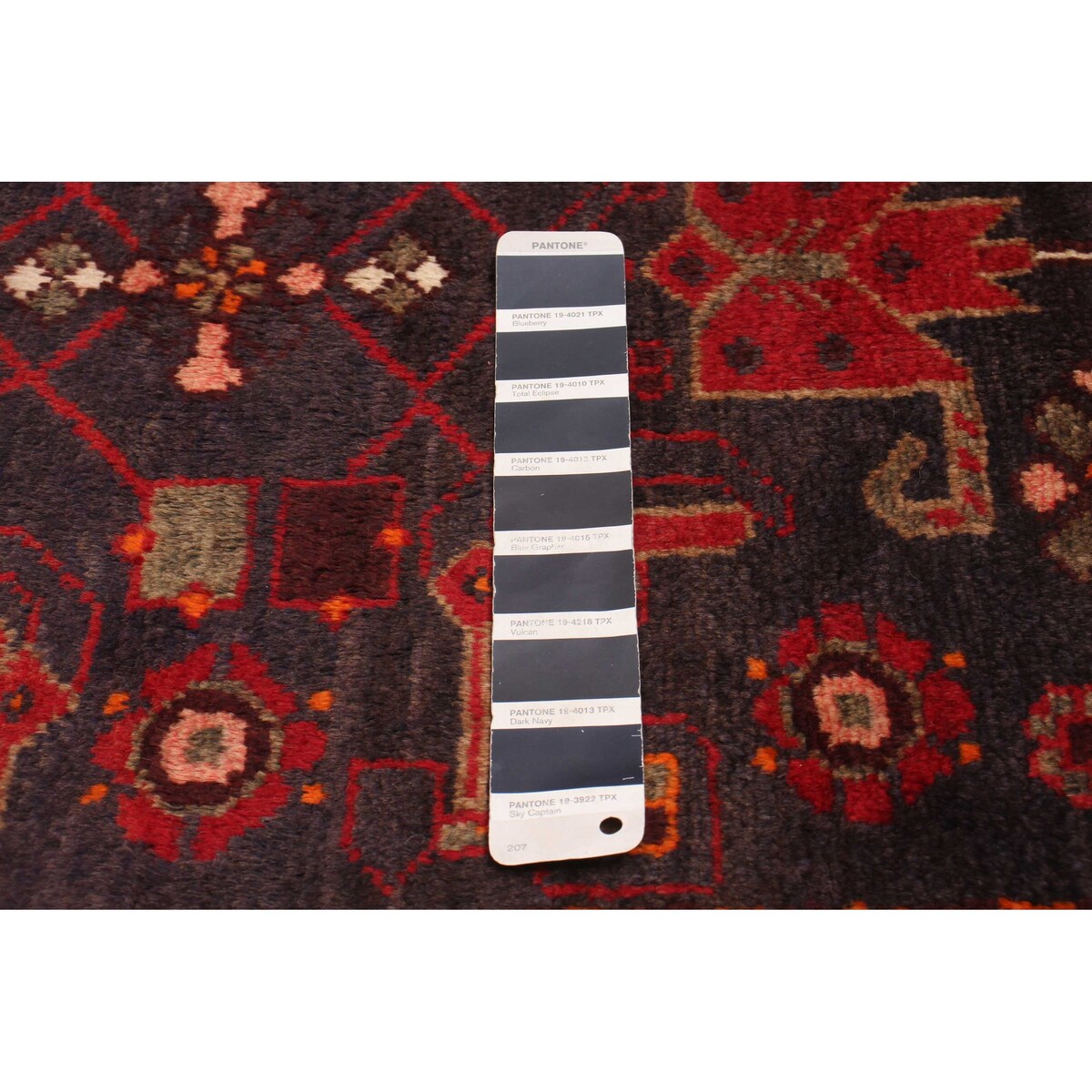 ECARPETGALLERY Hand-knotted Andelz Navy Wool Rug - 3'7 x 5'8