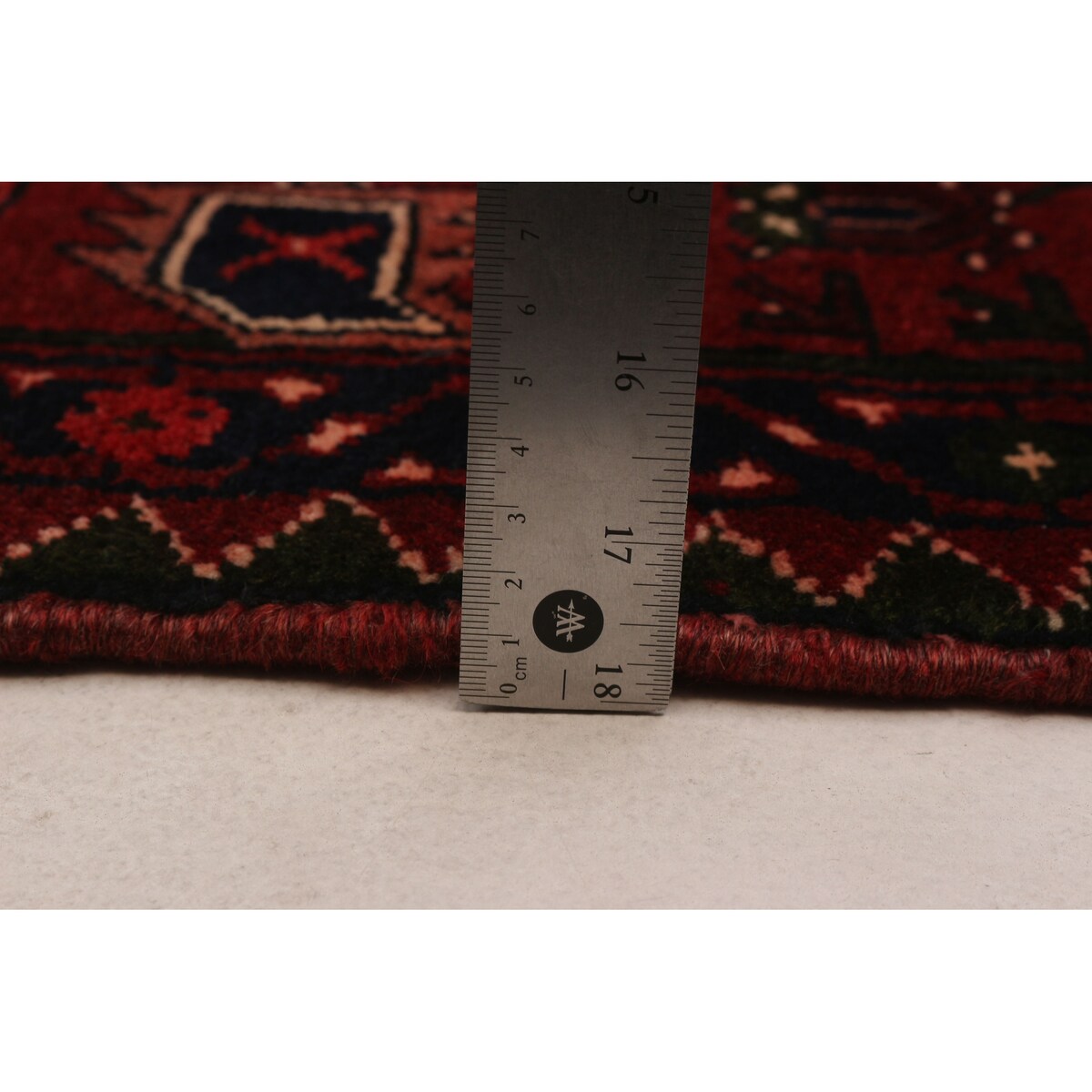 ECARPETGALLERY Hand-knotted Andelz Navy Wool Rug - 4'6 x 6'9