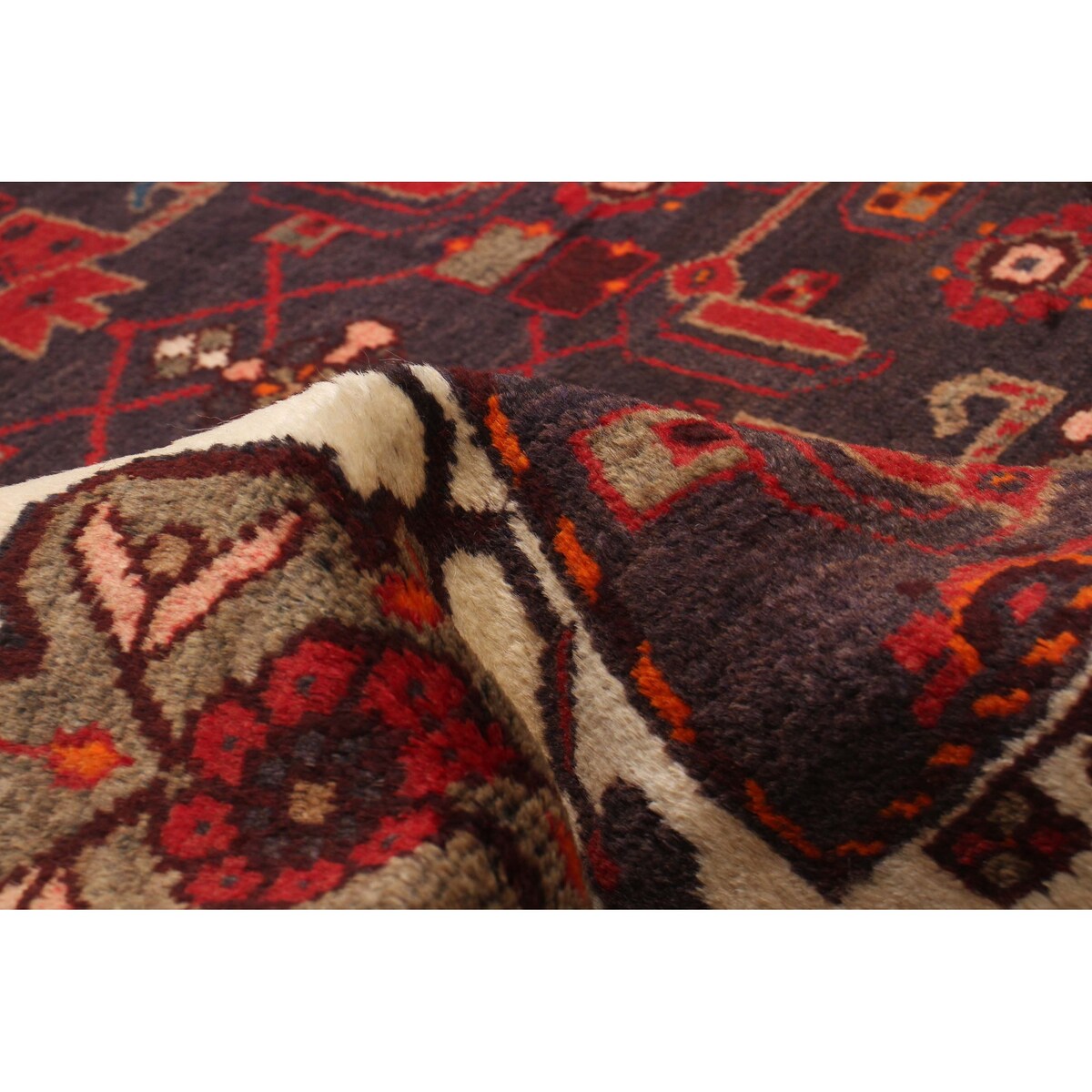 ECARPETGALLERY Hand-knotted Andelz Navy Wool Rug - 3'7 x 5'8