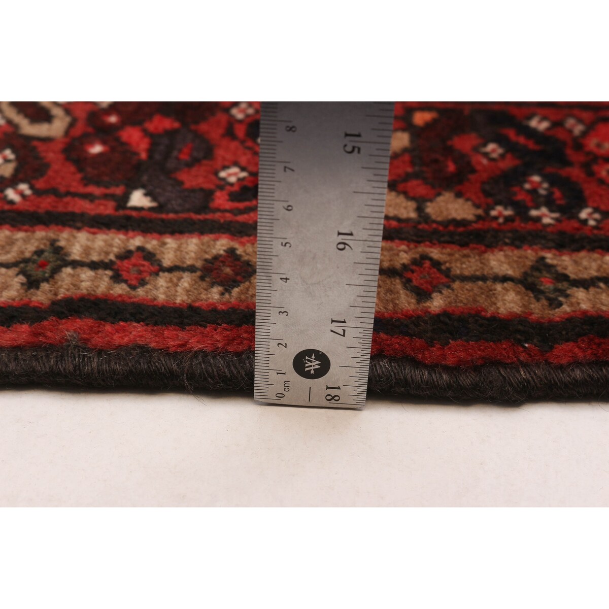 ECARPETGALLERY Hand-knotted Andelz Red Wool Rug - 3'5 x 6'7