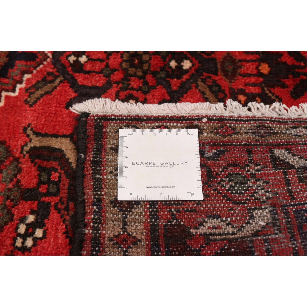 ECARPETGALLERY Hand-knotted Andelz Red Wool Rug - 3'5 x 6'7