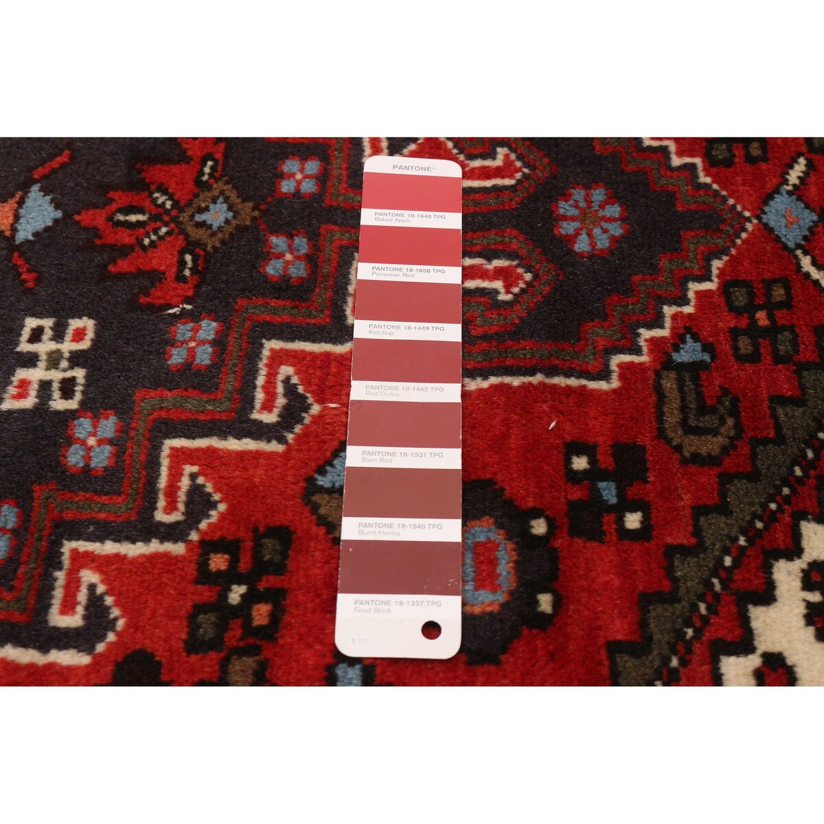 ECARPETGALLERY Hand-knotted Andelz Red Wool Rug - 2'8 x 4'2