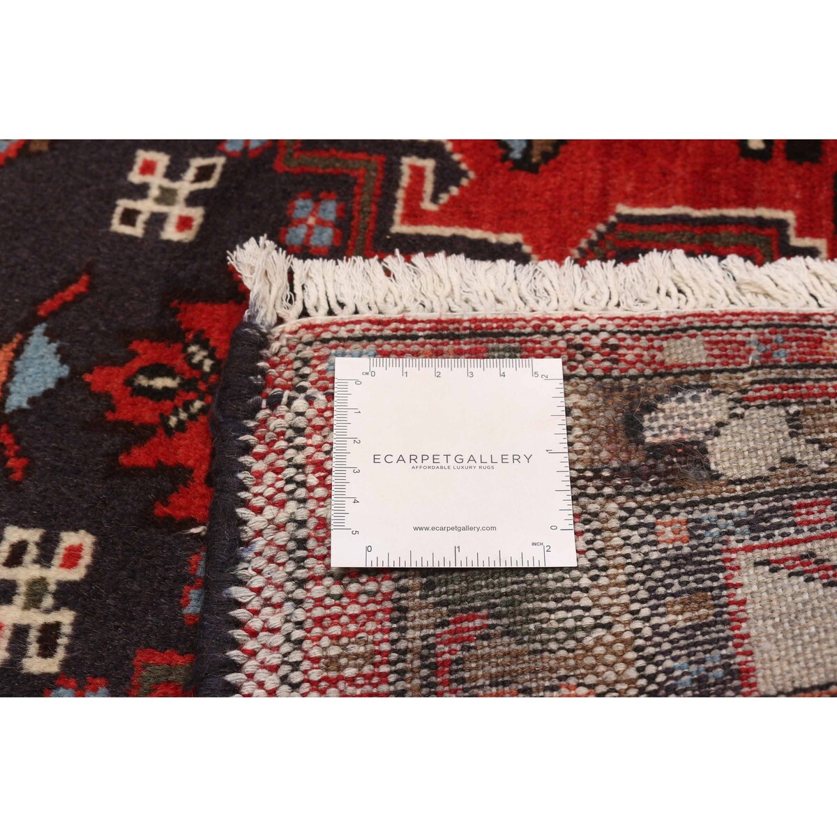 ECARPETGALLERY Hand-knotted Andelz Red Wool Rug - 2'8 x 4'2