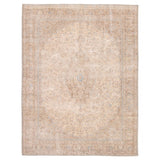 ECARPETGALLERY Hand-knotted Antalya Vintage Beige Wool Rug - 9'3 x 12'4