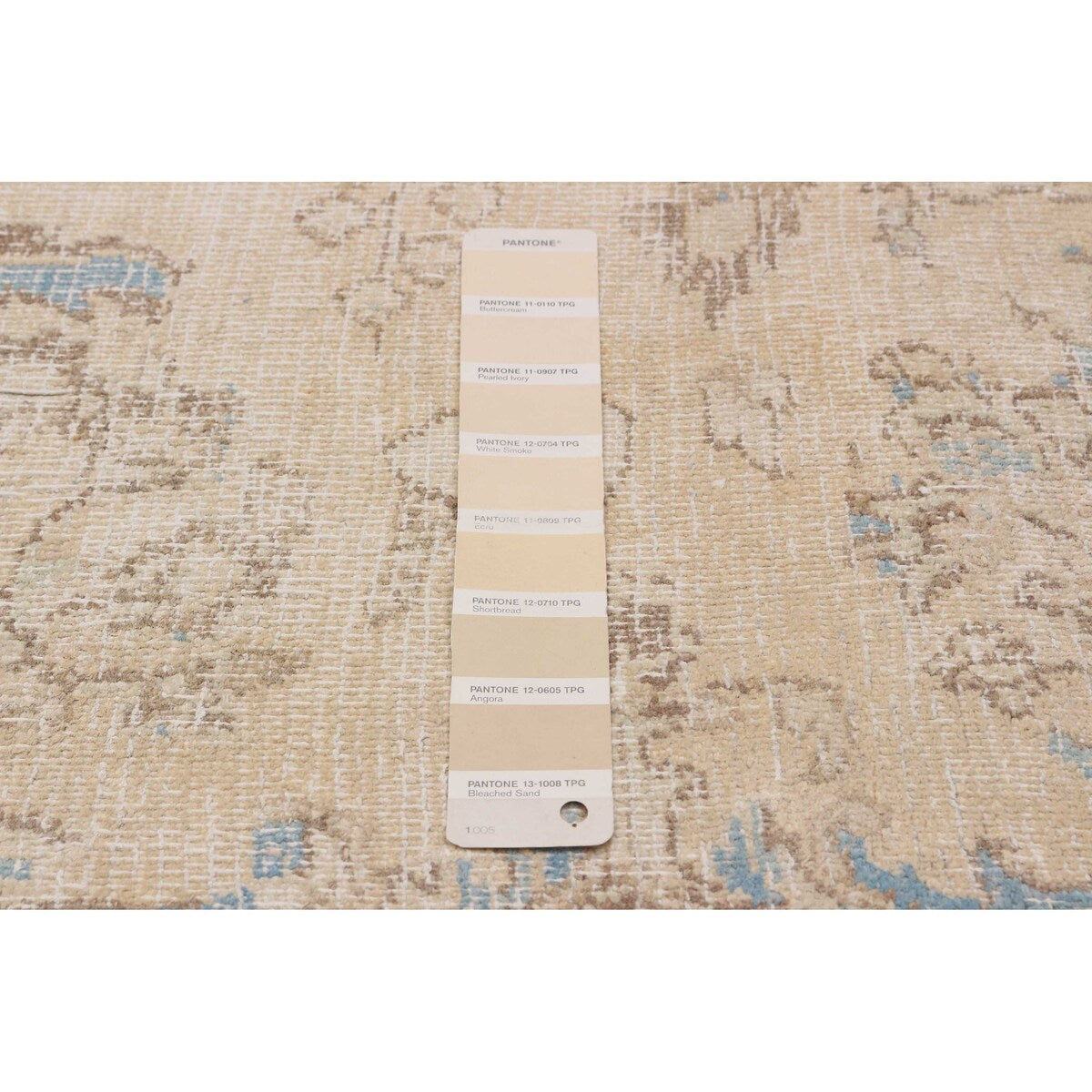 ECARPETGALLERY Hand-knotted Antalya Vintage Beige Wool Rug - 9'3 x 12'4