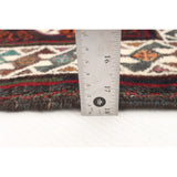 ECARPETGALLERY Hand-knotted Authentic Turkish Dark Brown Wool Rug - 4'0 x 6'10