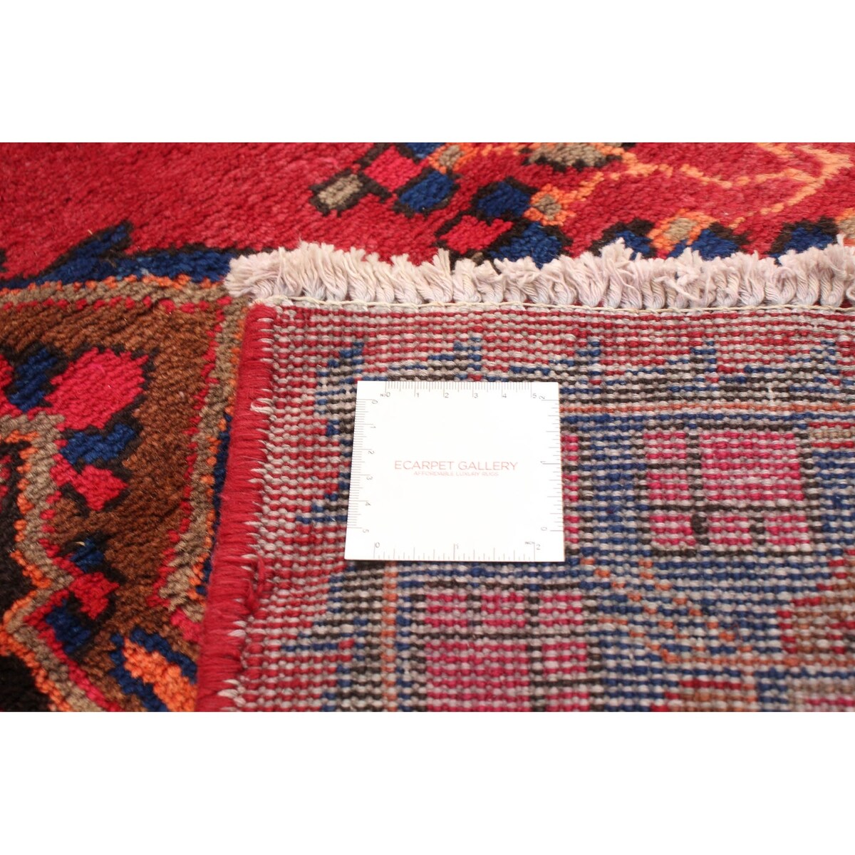 ECARPETGALLERY Hand-knotted Caucasus Kula Red Wool Rug - 5'5 x 9'10
