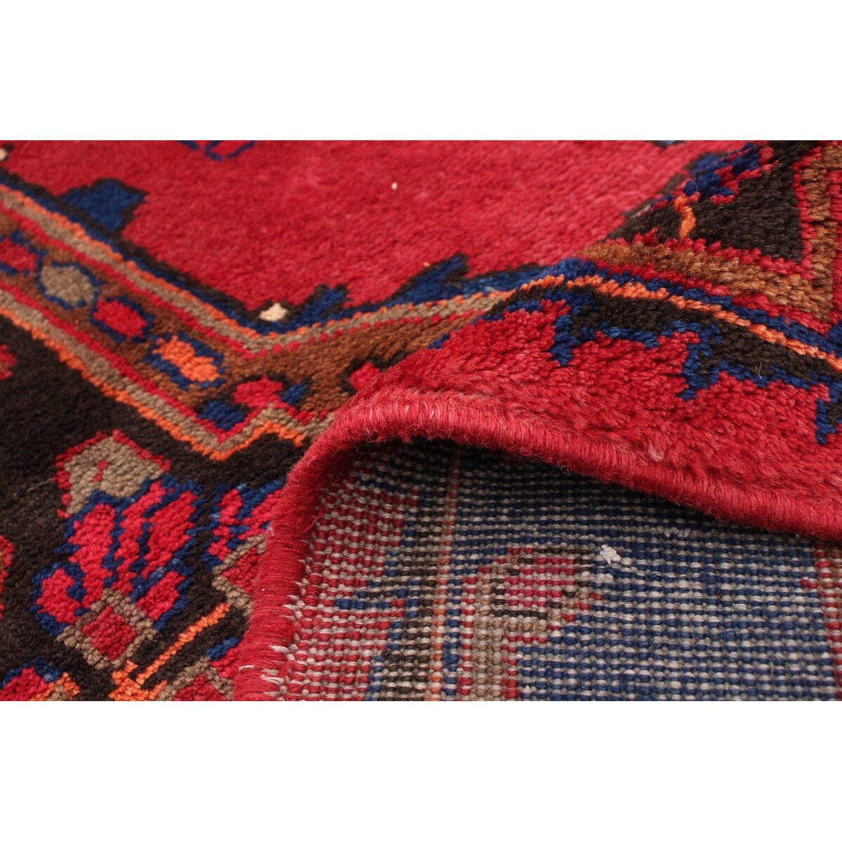 ECARPETGALLERY Hand-knotted Caucasus Kula Red Wool Rug - 5'5 x 9'10