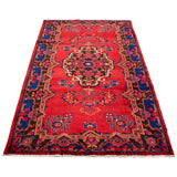 ECARPETGALLERY Hand-knotted Caucasus Kula Red Wool Rug - 5'5 x 9'10