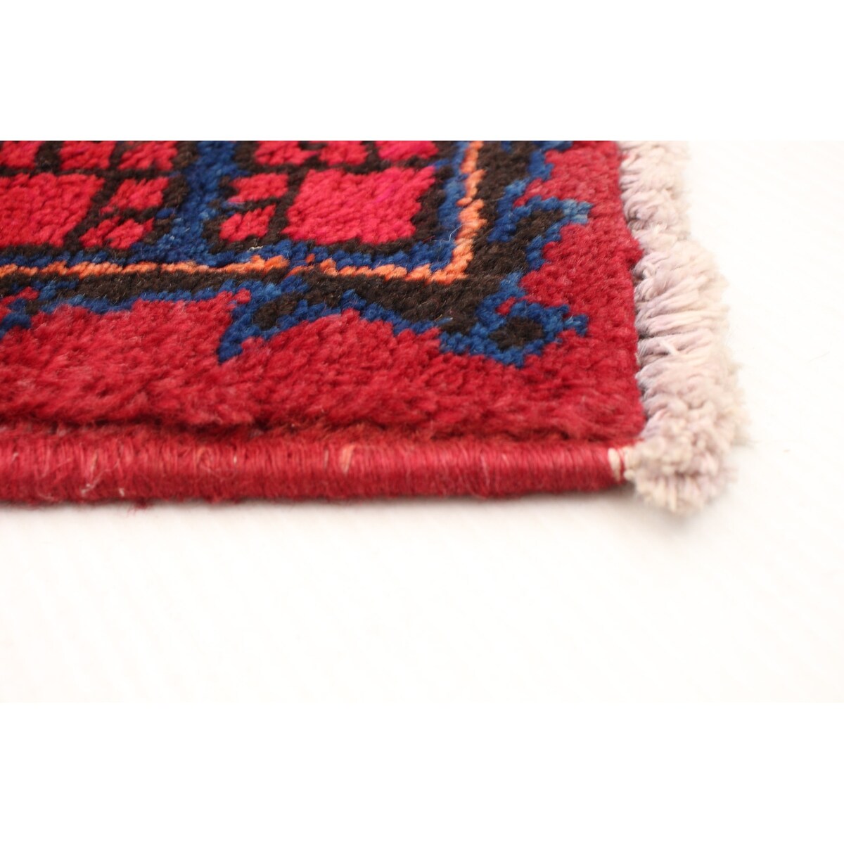 ECARPETGALLERY Hand-knotted Caucasus Kula Red Wool Rug - 5'5 x 9'10