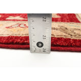 ECARPETGALLERY Hand-knotted Chobi Finest Red Wool Rug - 2'7 x 2'11