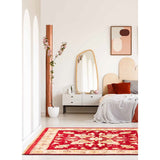ECARPETGALLERY Hand-knotted Chobi Finest Red Wool Rug - 2'7 x 2'11