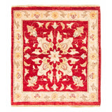 ECARPETGALLERY Hand-knotted Chobi Finest Red Wool Rug - 2'7 x 2'11