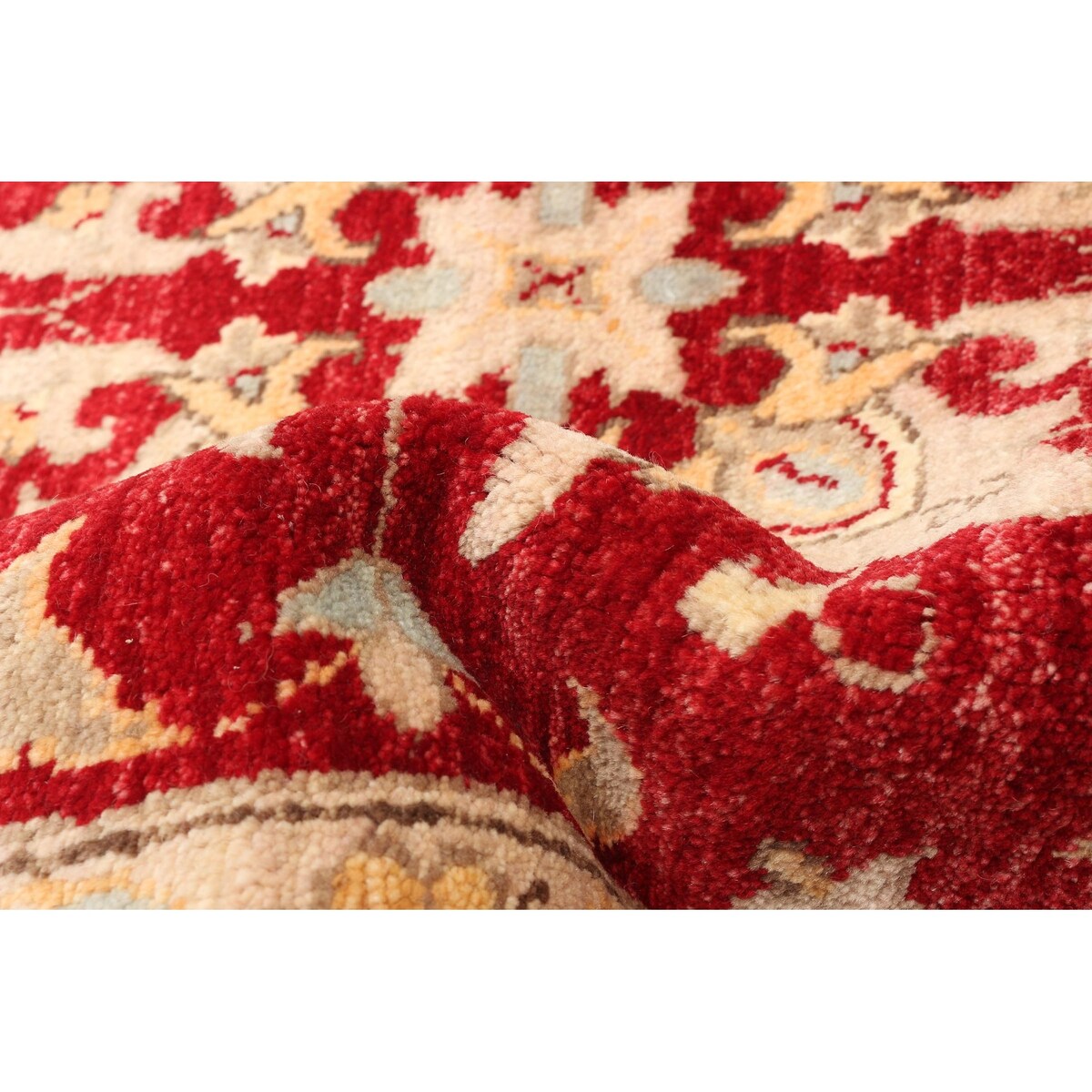 ECARPETGALLERY Hand-knotted Chobi Finest Red Wool Rug - 2'7 x 2'11