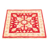 ECARPETGALLERY Hand-knotted Chobi Finest Red Wool Rug - 2'7 x 2'11