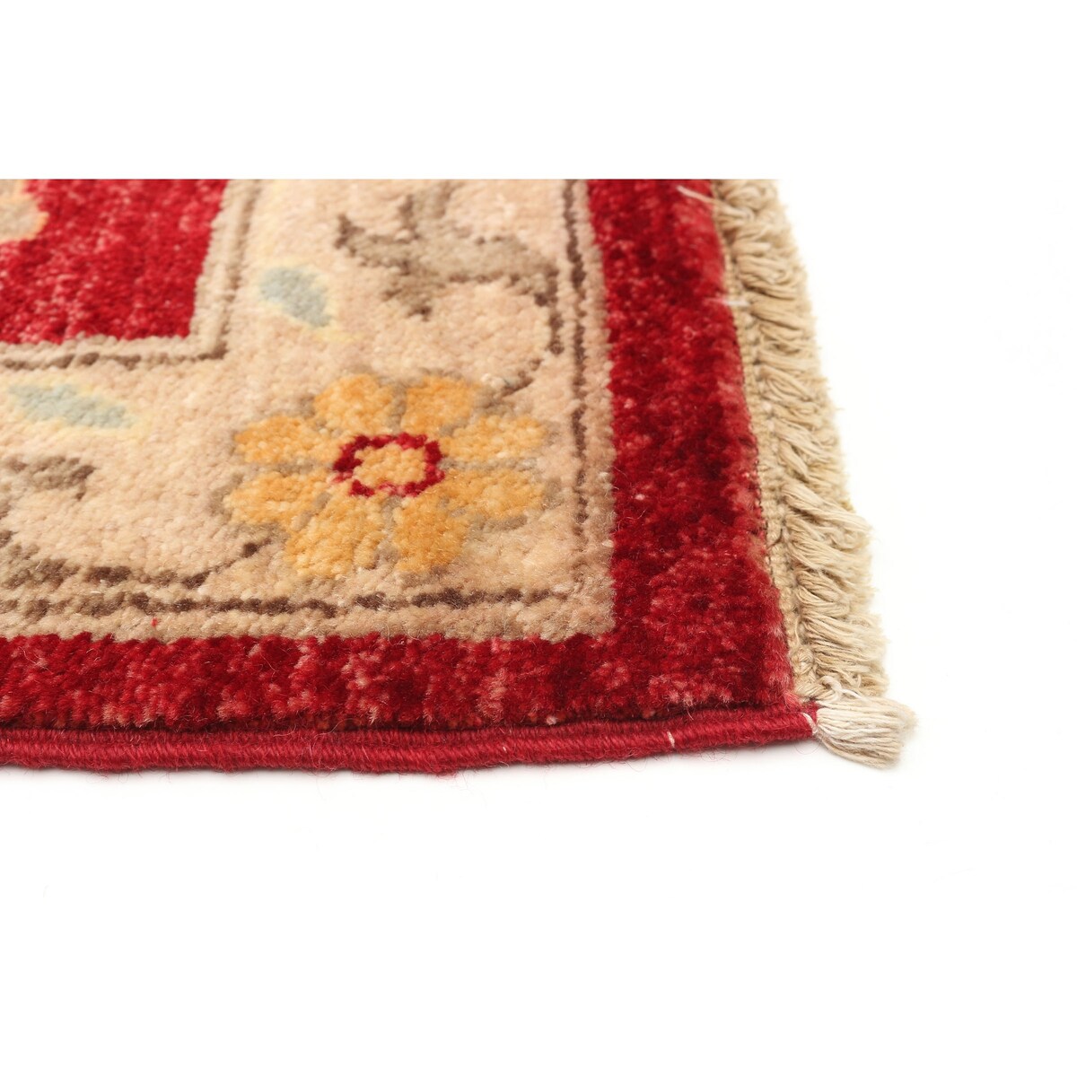 ECARPETGALLERY Hand-knotted Chobi Finest Red Wool Rug - 2'7 x 2'11
