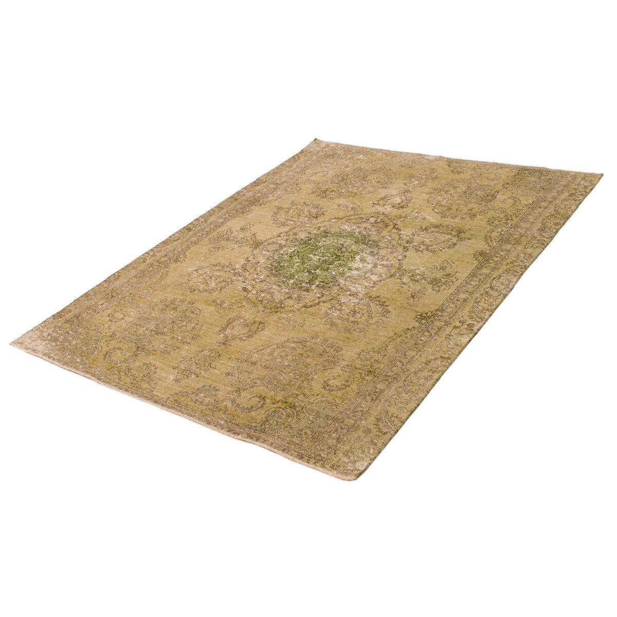 ECARPETGALLERY Hand-knotted Color Transition Green Wool Rug - 7'0 x 9'2