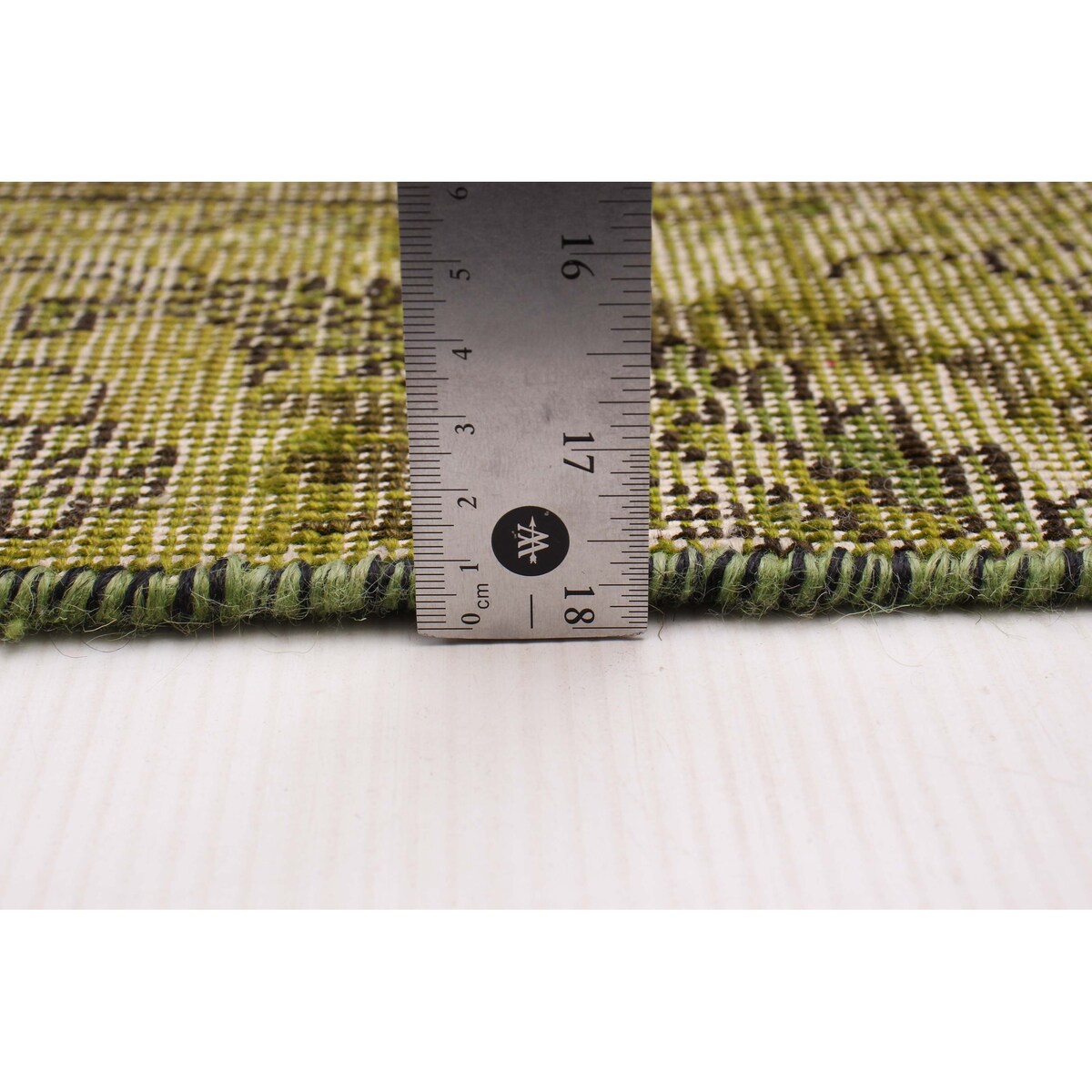 ECARPETGALLERY Hand-knotted Color Transition Green Wool Rug - 7'0 x 9'2