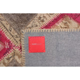 ECARPETGALLERY Hand-knotted Color Transition Patch Cream Wool Rug - 5'9 x 7'11