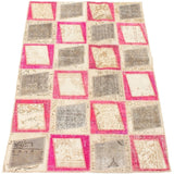 ECARPETGALLERY Hand-knotted Color Transition Patch Cream Wool Rug - 5'9 x 7'11