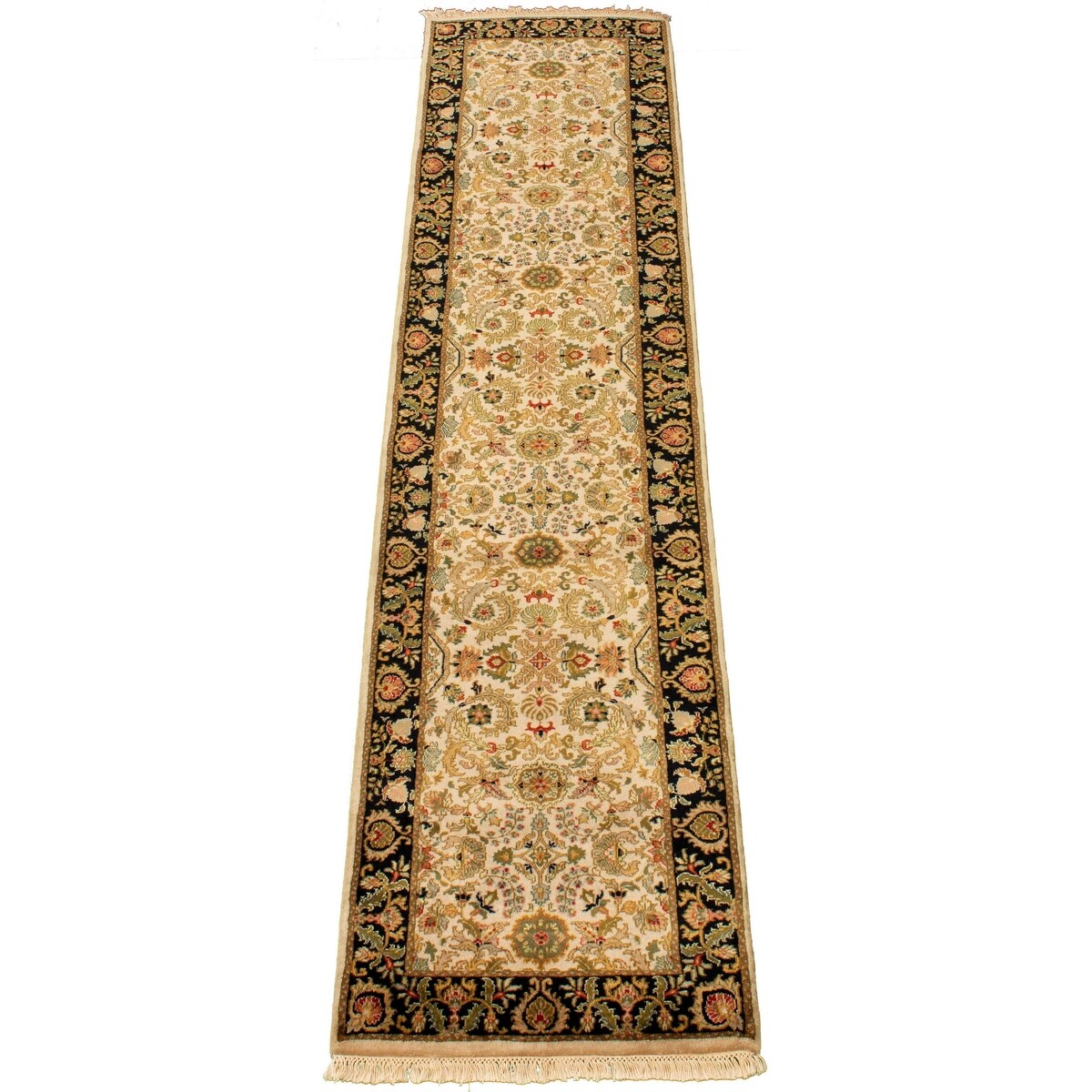 Hand-knotted Essex Cream Wool Rug - 2'5 x 10'4/2'5" x 10'4" Runner