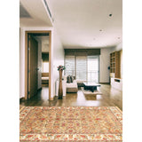 Hand-knotted Essex Green Wool Rug - 6'1" x 8'10"/6'1 x 8'10