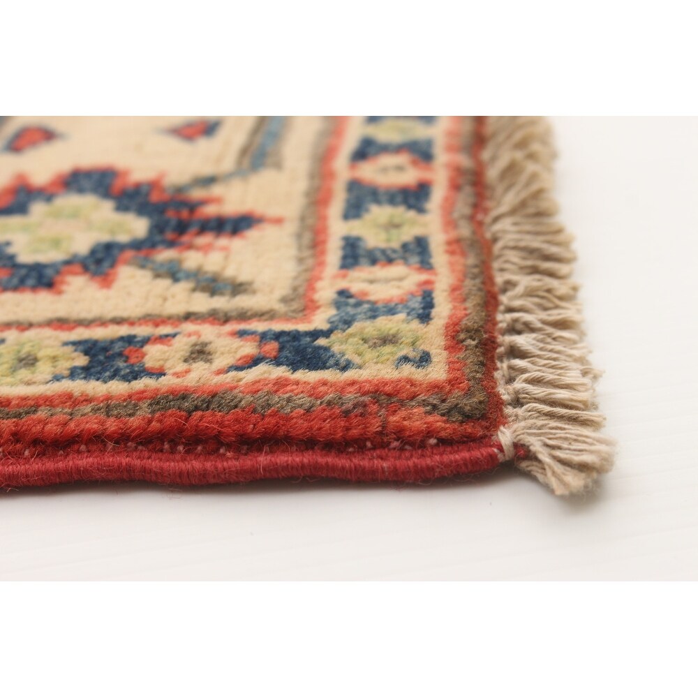 ECARPETGALLERY Hand-knotted Finest Gazni Dark Copper Wool Rug - 3'5 x 5'0