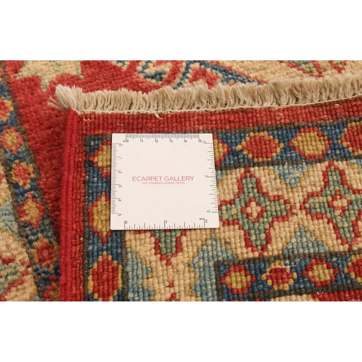 Hand-knotted Finest Gazni Red Wool Rug - 2'5 x 4'3/2'5" x 4'3"
