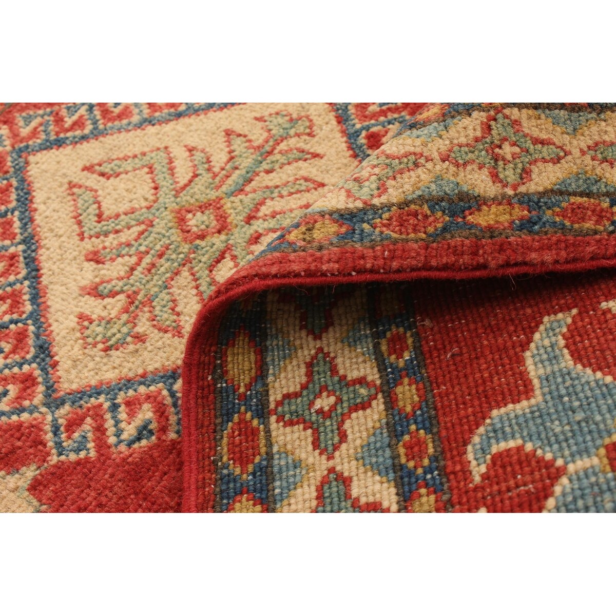 Hand-knotted Finest Gazni Red Wool Rug - 2'5 x 4'3/2'5" x 4'3"