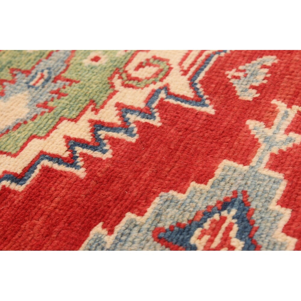 ECARPETGALLERY Hand-knotted Finest Gazni Red Wool Rug - 3'4 x 4'8