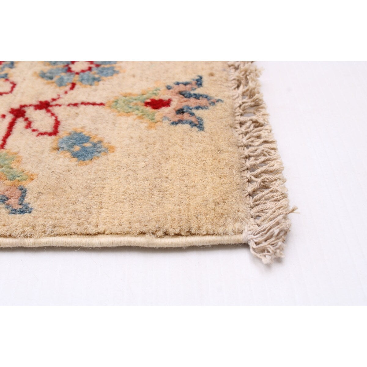 ECARPETGALLERY Hand-knotted Finest Ghazni Cream Wool Rug - 9'9 x 13'6