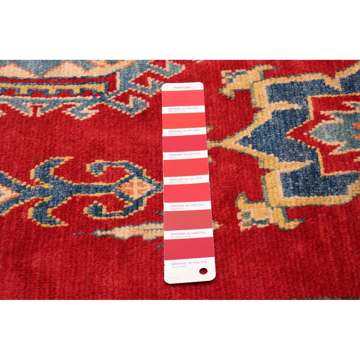 ECARPETGALLERY Hand-knotted Finest Ghazni Red Wool Rug - 5'9 x 9'0