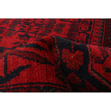 ECARPETGALLERY Hand-knotted Finest Khal Mohammadi Red Rug - 6'5 x 9'9