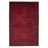 ECARPETGALLERY Hand-knotted Finest Khal Mohammadi Red Rug - 6'5 x 9'9