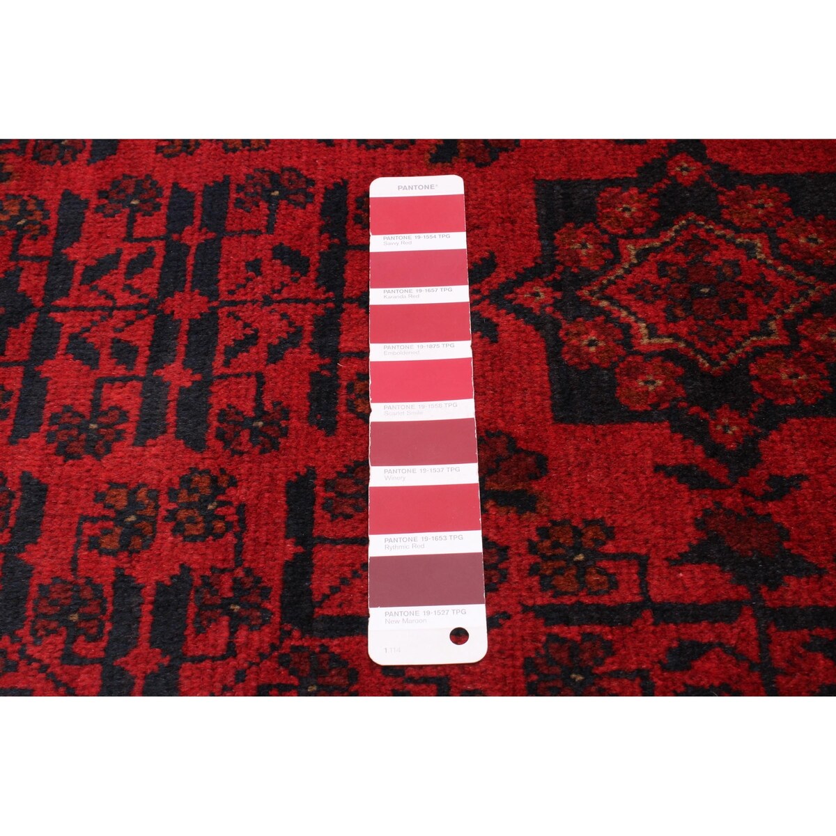 ECARPETGALLERY Hand-knotted Finest Khal Mohammadi Red Rug - 6'5 x 9'9