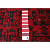 ECARPETGALLERY Hand-knotted Finest Khal Mohammadi Red Rug - 6'5 x 9'9