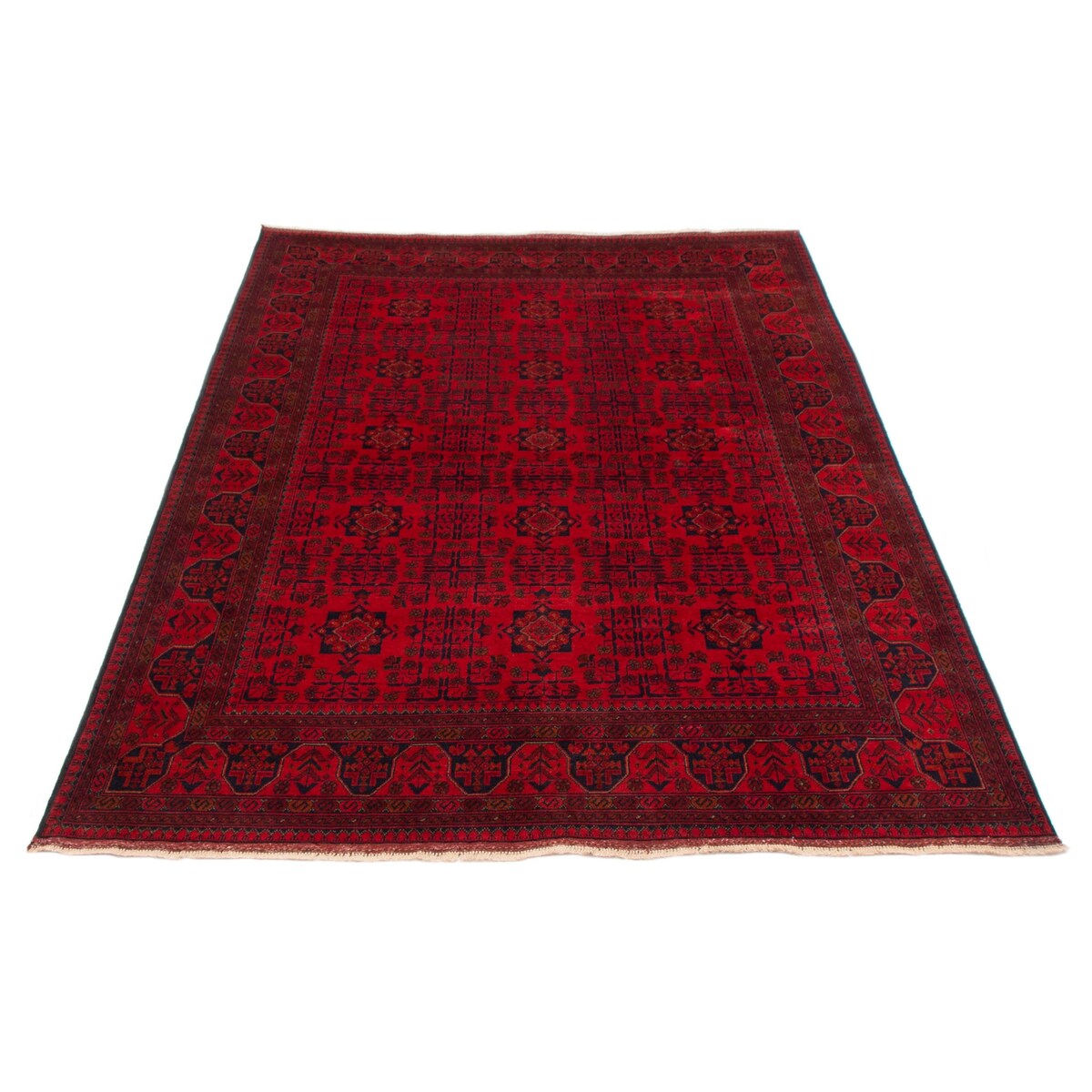 ECARPETGALLERY Hand-knotted Finest Khal Mohammadi Red Rug - 6'5 x 9'9