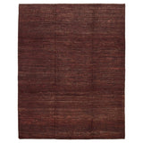 ECARPETGALLERY Hand-knotted Finest Peshawar Ziegler Burgundy Wool Rug - 7'10 x 9'11