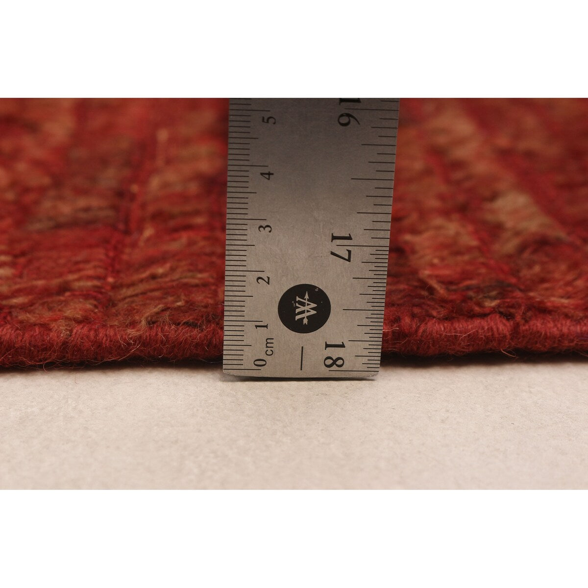 ECARPETGALLERY Hand-knotted Finest Peshawar Ziegler Red Wool Rug - 6'0 x 8'9