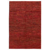 ECARPETGALLERY Hand-knotted Finest Peshawar Ziegler Red Wool Rug - 6'0 x 8'9