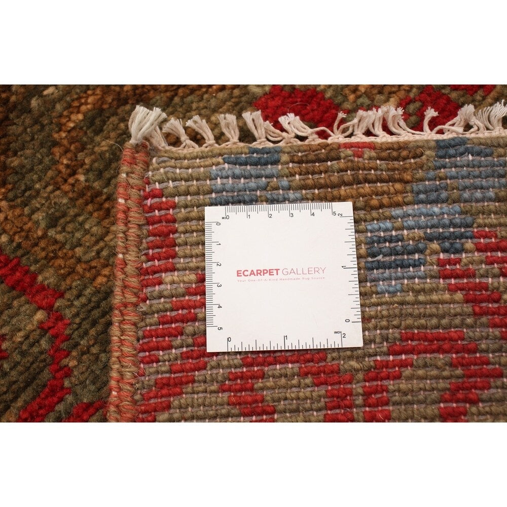 ECARPETGALLERY Hand-knotted Finest Ushak Brown Wool Rug - 8'0 x 10'0