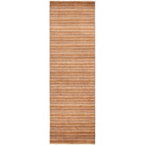 ECARPETGALLERY Hand-knotted Finest Ziegler Chobi Brown Wool Rug - 3'2 x 10'2