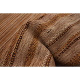 ECARPETGALLERY Hand-knotted Finest Ziegler Chobi Brown Wool Rug - 3'2 x 10'2