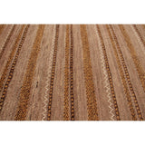 ECARPETGALLERY Hand-knotted Finest Ziegler Chobi Brown Wool Rug - 3'2 x 10'2