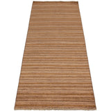ECARPETGALLERY Hand-knotted Finest Ziegler Chobi Brown Wool Rug - 3'2 x 10'2