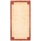 Hand-knotted Ziegler Chobi Cream Wool Rug - 3'2" x 6'6"/3'2 x 6'6