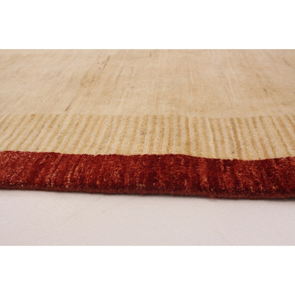 Hand-knotted Ziegler Chobi Cream Wool Rug - 3'2" x 6'6"/3'2 x 6'6