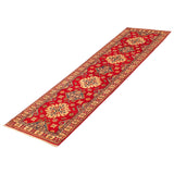 ECARPETGALLERY Hand-knotted Ghazni Red Wool Rug - 2'9 x 9'9