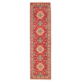 ECARPETGALLERY Hand-knotted Ghazni Red Wool Rug - 2'9 x 9'9