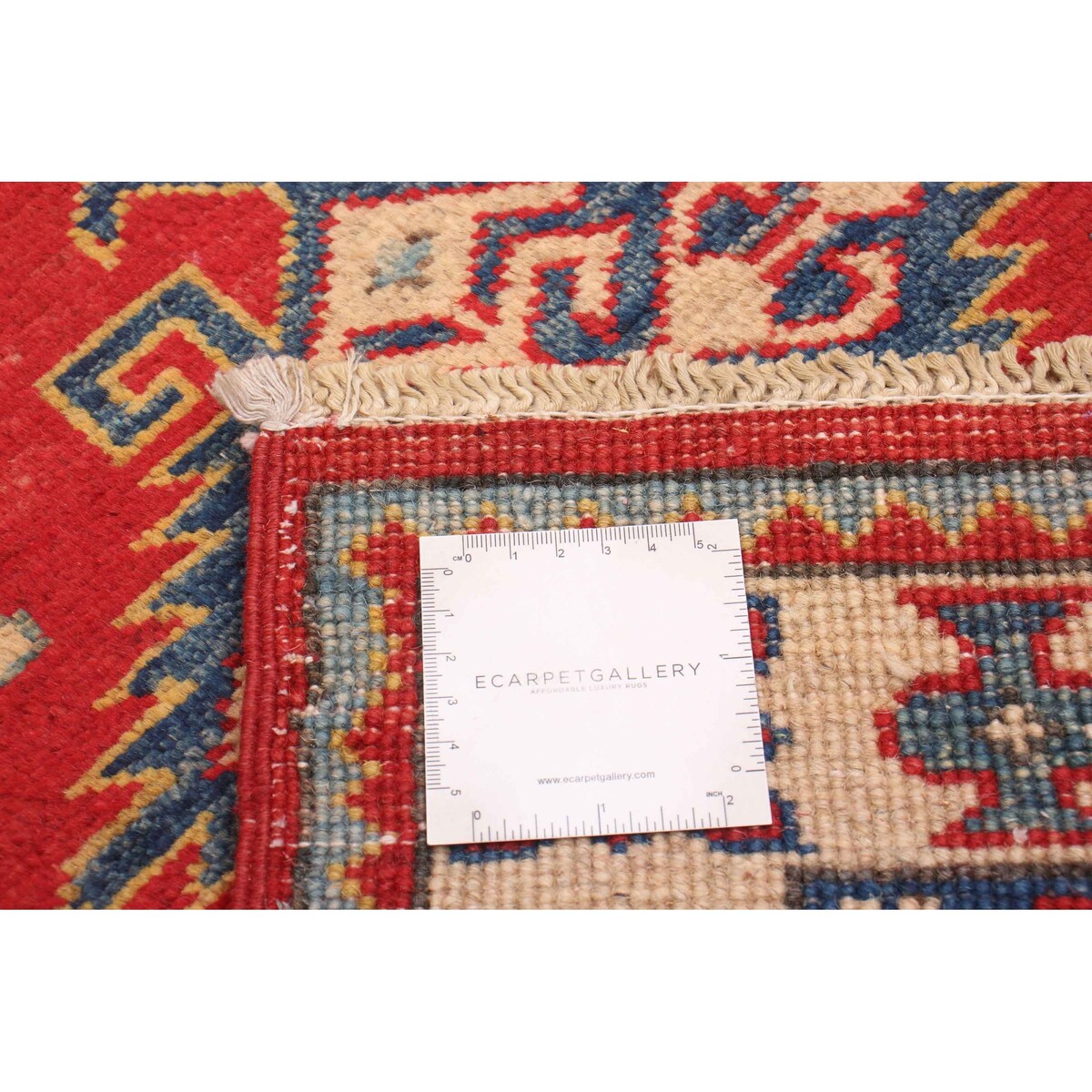 ECARPETGALLERY Hand-knotted Ghazni Red Wool Rug - 2'9 x 9'9
